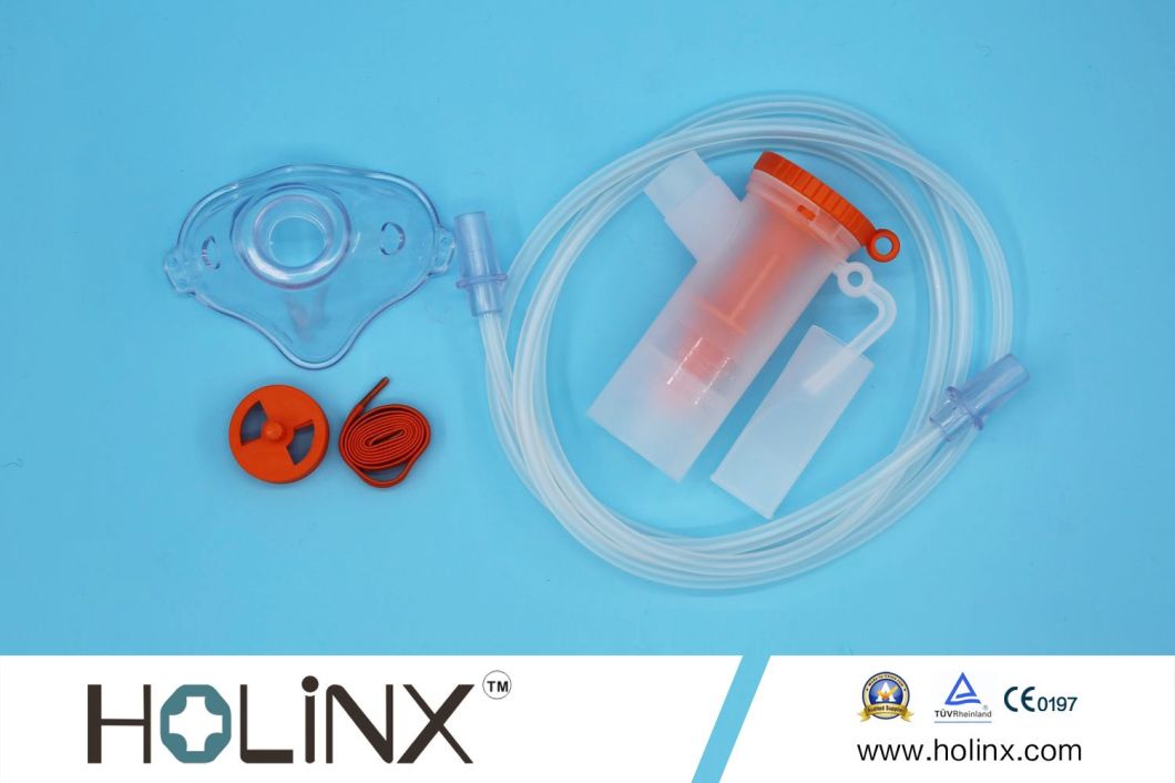 Ce Approved Disposable Medical Oxygen Mask (with nebulizer and Tube)