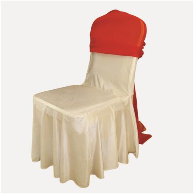 Wholesale Hotel Event Banquet Wedding Spandex Chair Cover White