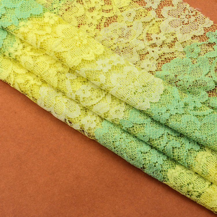 Hot Chemical Embroidery Lace Fabric for Dress