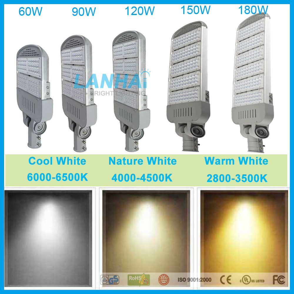 120W LED Module Street Light Rotatable Outdoor Garden Park Lighting