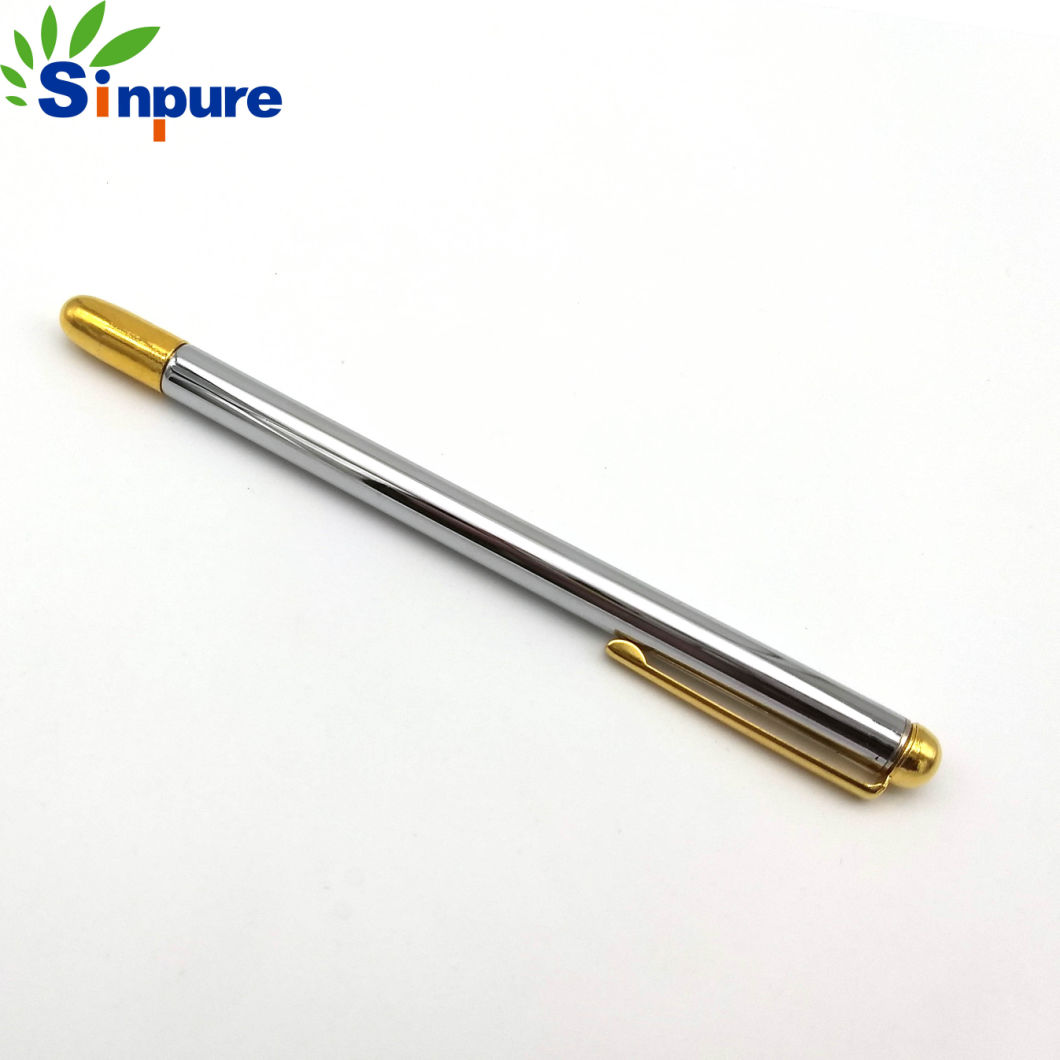 OEM Service Brass Nickel Plated Telescopic Pole with Cap