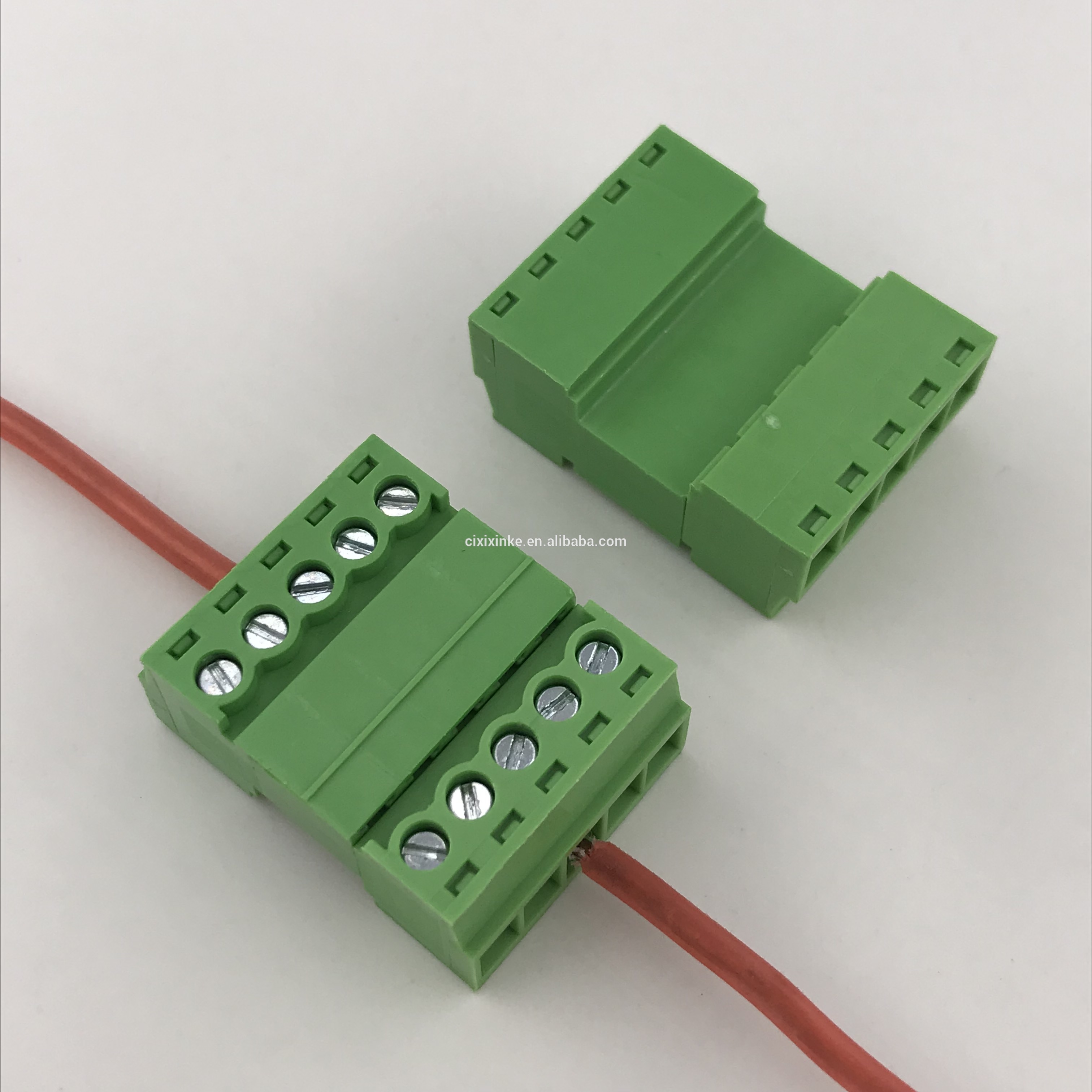 5 contacts of wiring screw pluggable terminal block 5 contacts of wiring screw pluggable terminal block
