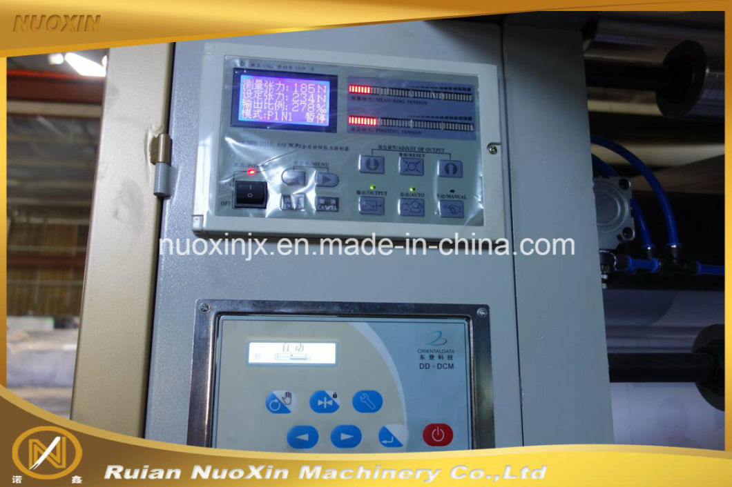 Nuoxin 4 Colour Plastic Film Flexography Printing Machine