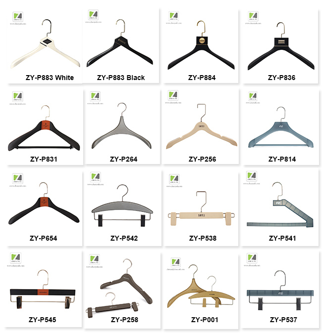 High Quality Plastic Clothing / Pant Hanger for Brand Shop