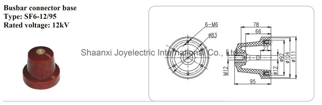 Busbar Connector Base/Sf6 Circuit Breaker