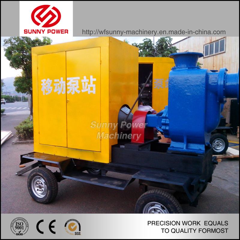 10inch Diesel Engine Water Pumps for Flood Control in Thailand