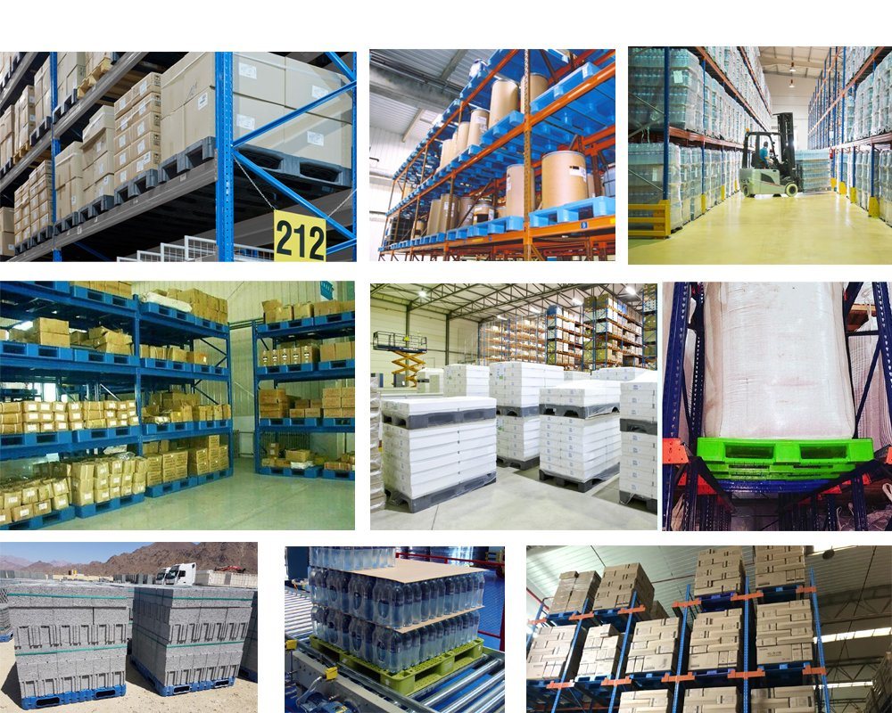 48 X 45 Inch Double Faced Steel Reinforced Plastic Pallet