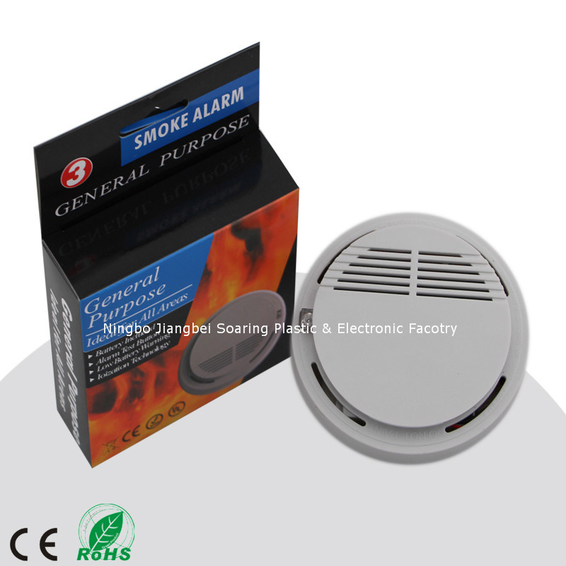 Home Security System Photoelectric Wireless Smoke Detector Fire Alarm