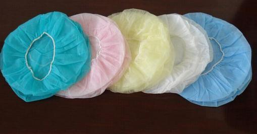 Non Woven Bouffant Cap Round Type