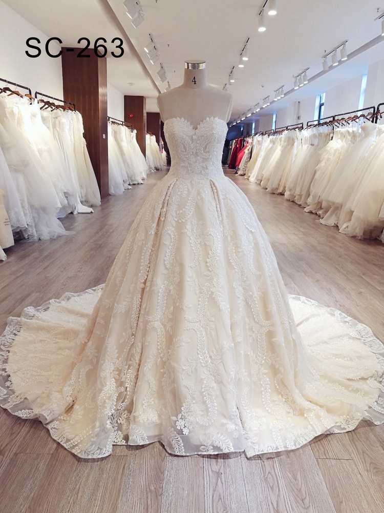 New Arrival Product Wholesale Beautiful Fashion Wedding Dress