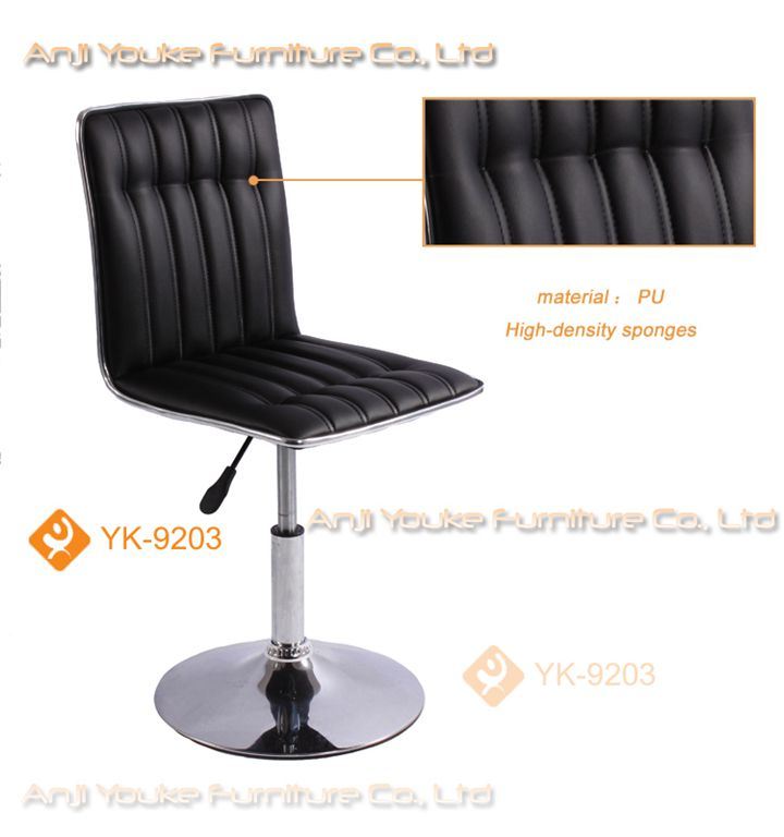 Factory Offer Leather Bar Chair with High Back