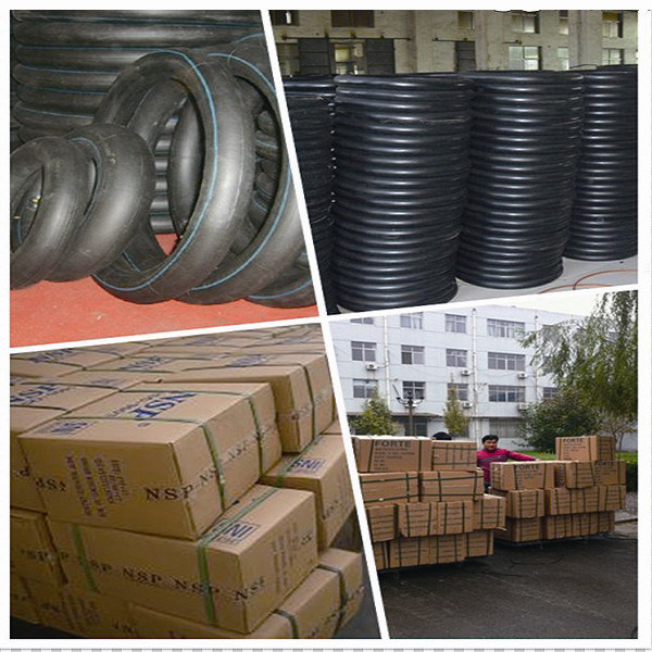 High Performance Natural Rubber Motorcycle Inner Tube 250-17