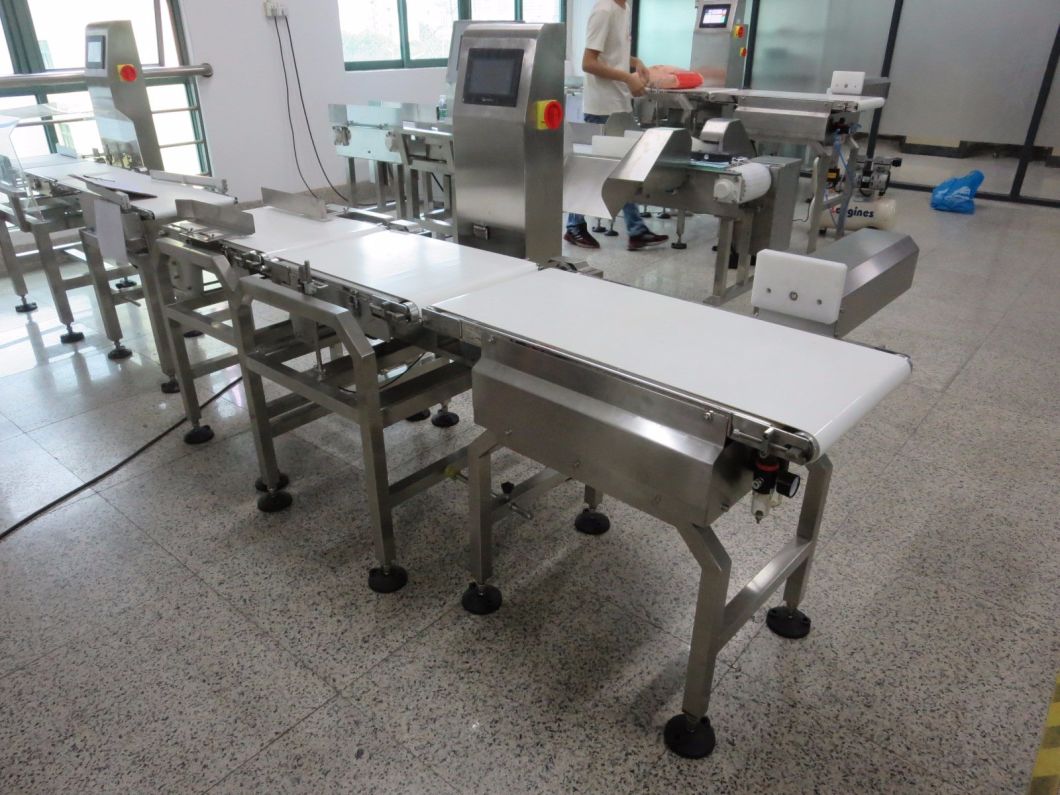 Inline Automatic Checkweigher Machine for Food Packaging