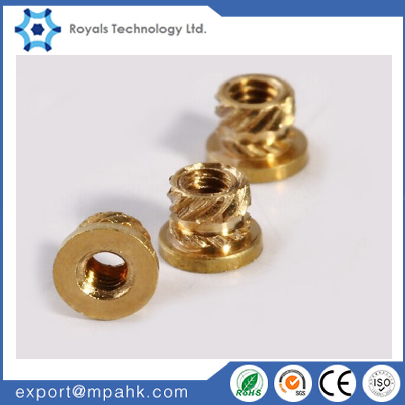 Brass Knurled Flange Cap Nut