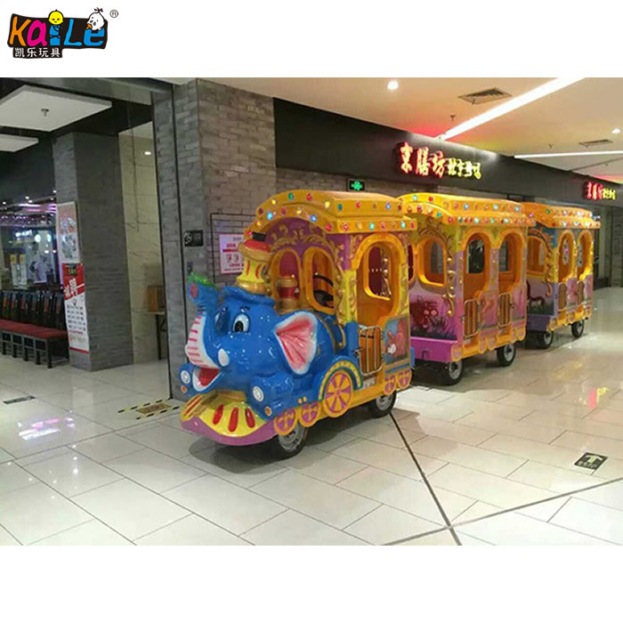 Amusement Park Mini Electric Trackless Adult Battery Tourist Train Rides for Sale