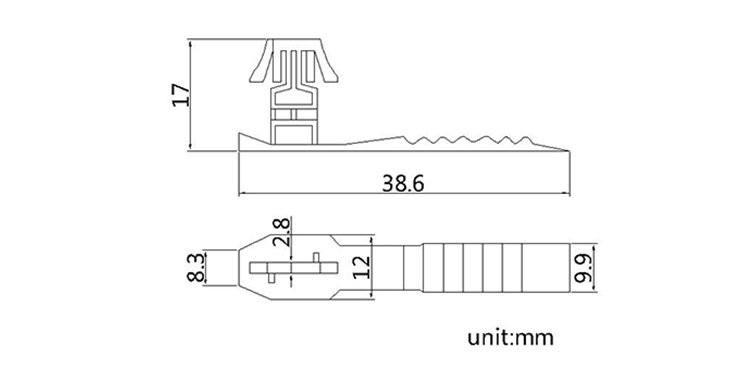 Tl3009 Custom Plastic Seal Cargo Container Security Seal