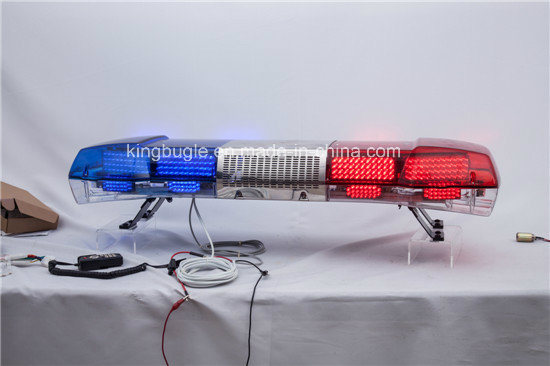 Police Car LED Warning Light Lightbar with Speaker (TBD06126)