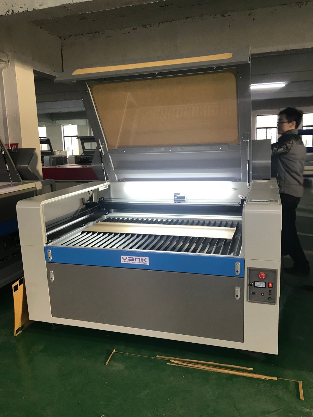CO2 Laser Engraving and Cutting Machine China 9060 1390 100W, 130W, 150W for Wood Acrylic Glass Leather Cloth Paper