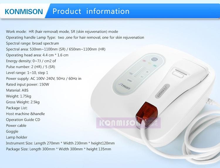 Komison Powerful Home Use Elight IPL Beauty Machine