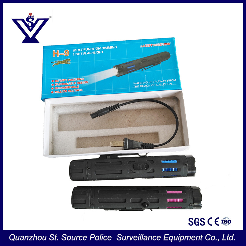 Stun Gun Torch Multifunction Flashlight for Self Defense (SYSG-H9)