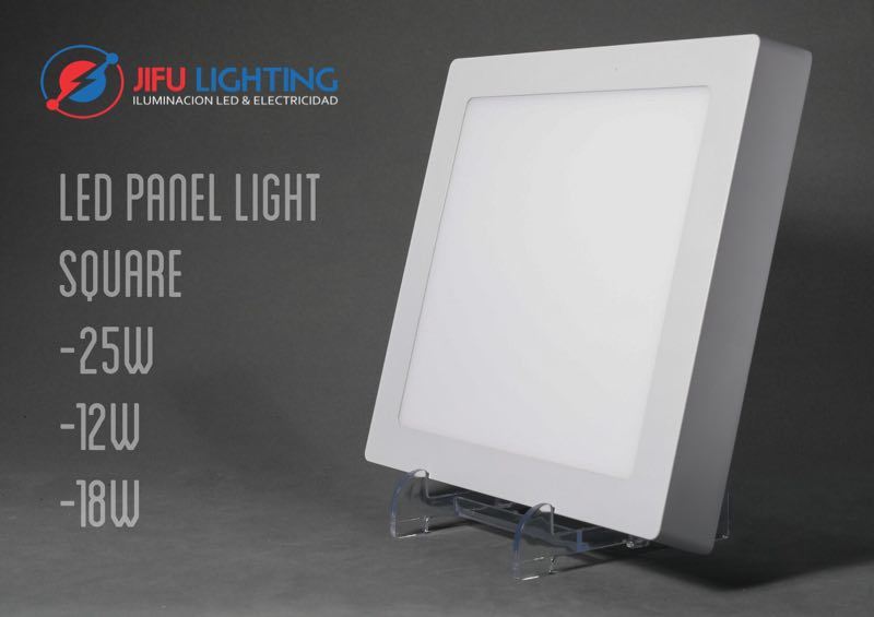 2018good Price Surface Mounted Panel Light 12W 18W 24W LED Panel Light Small Square LED Panel Light