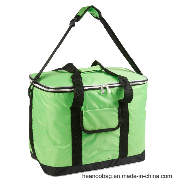 Non-Woven/Polyester Custom Food Portable Folding Picnic Insulated Lunch Cooler Bag