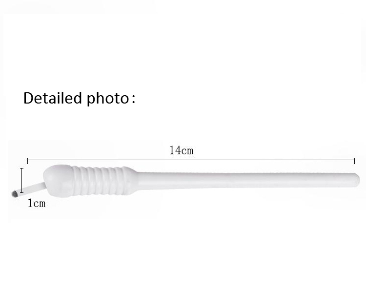 Sterilized Microblading Disposable Tool with Blades Curved 18 Pins for Eyebrow Manual Tattoo