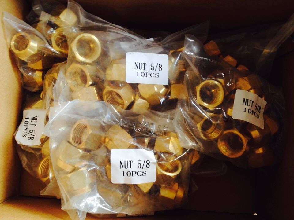 Competitve Price of Nuts Auto Parts Brass Nuts