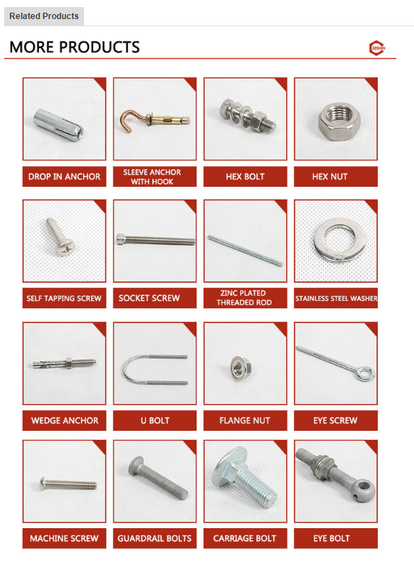 Hot Sale Stainless Steel Wedge Anchor Bolt