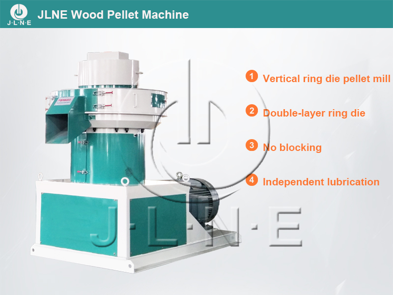 Wood Pelle Mill Biomass Sawdust/Rice Husk/Straw Pellet Machine