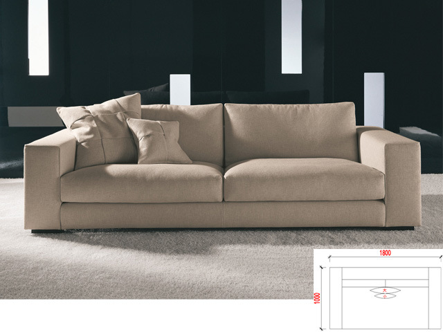 Hot Sales Italian Design Fabric Combination Sofa