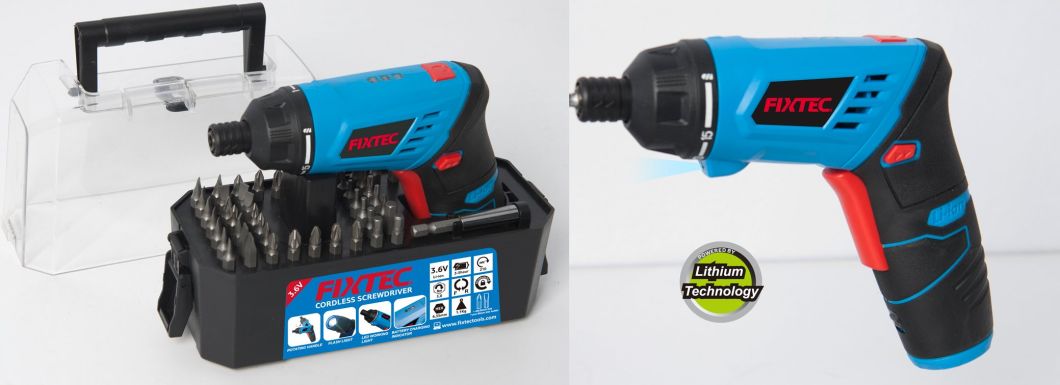 Fixtec 3.6V Lithium-Ion Battery Mini Cordless Screwdriver