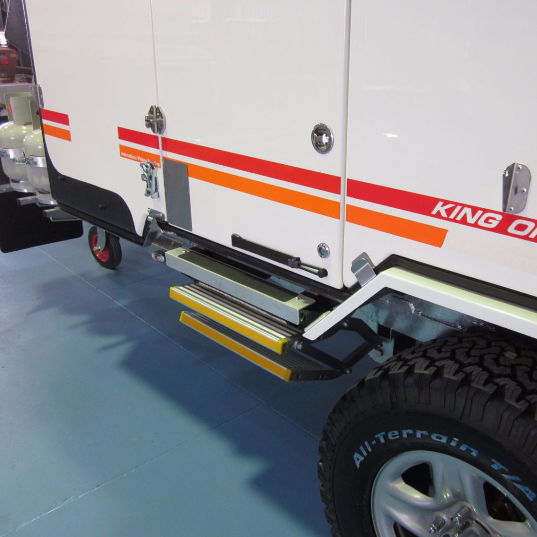 Electric Double Step for Motorhomes