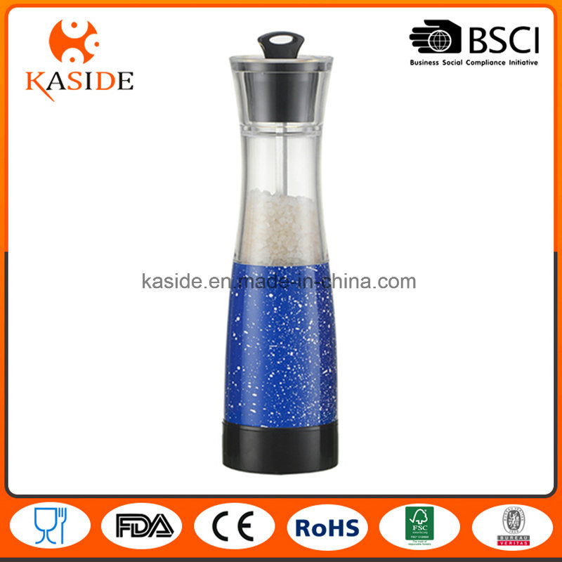 Ceramic Mechanism Color Painting Manual Salt & Pepper Mill