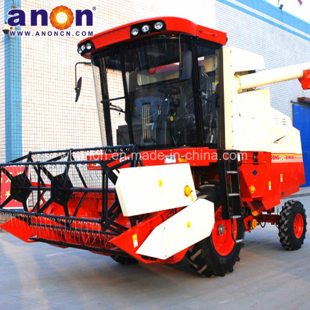ANON New Model 4lz-8.0 Agricultural Machine Soybean Bean Combine Harvester