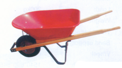 Popular Canada Wood Handle Wheelbarrow Wh6601
