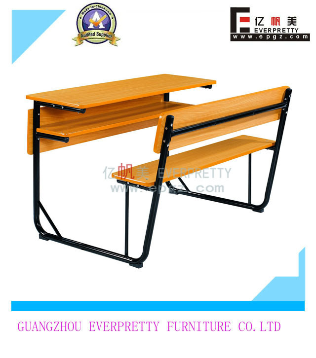 School Furniture Ergonomic Chairs with Table Attached Set for Sale