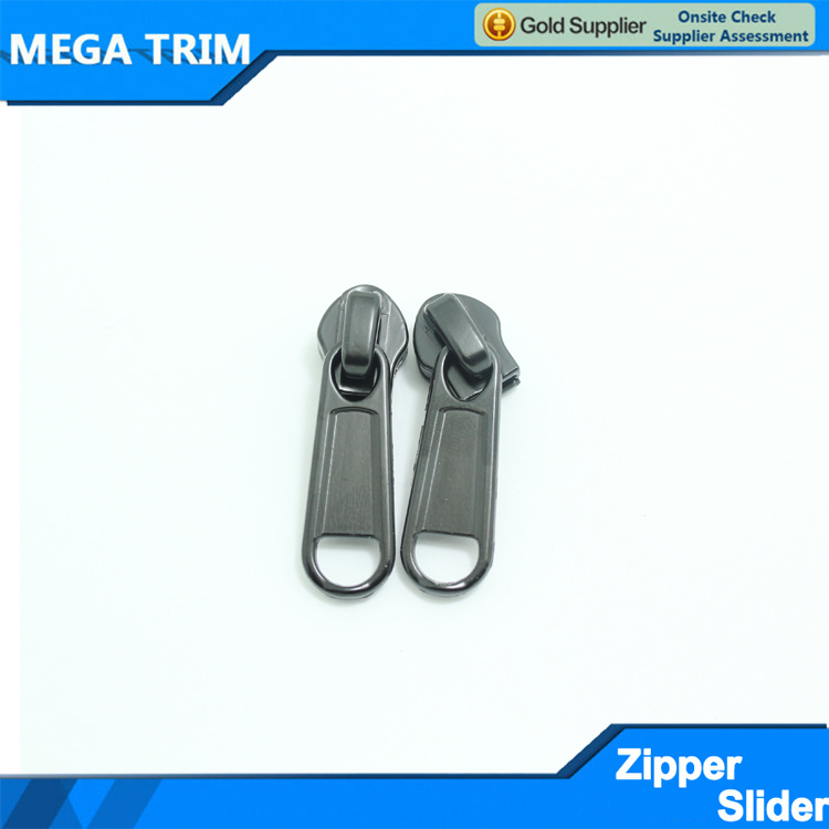 Hot Sale Black Zipper Slider for Nylon Zipper