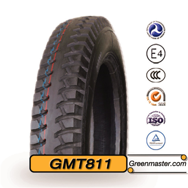 Heavy Duty Motorcycle Tyre Tricycle Three Wheeler 5.00-16