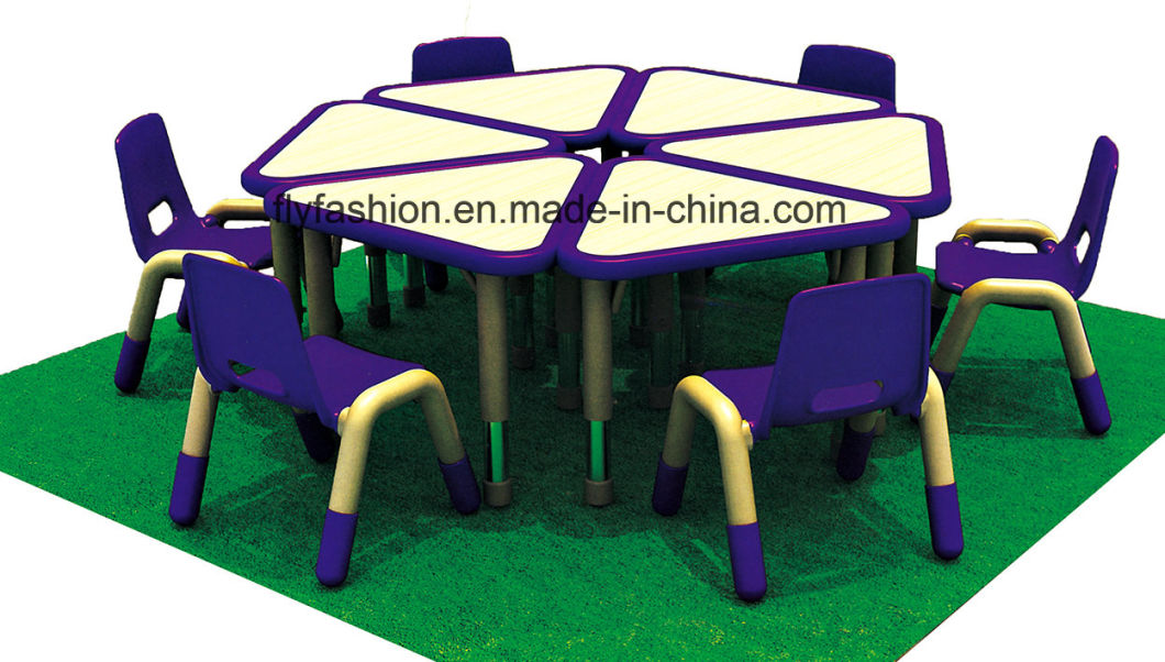 Kindergarten School Desk with Chair for Kids (SF-55C)