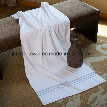 High Quality 100% Cotton 32s/2 Plain Woven Dobby Cotton Terry Bath Towel Face Towel