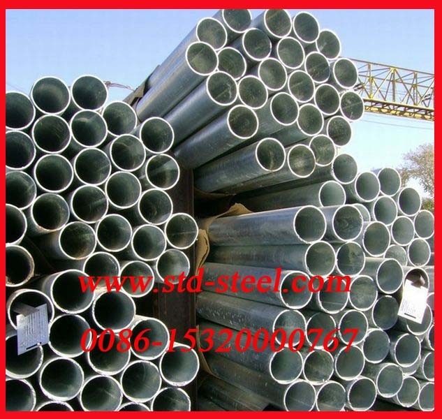 Hot Dipped ERW Galvanized Steel Pipe (BS1387, EN10025, GB/T3091)