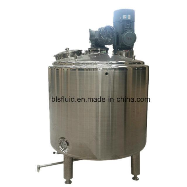 Three Layer Cooling and Heating Jacketed Vertical Blender Mixer