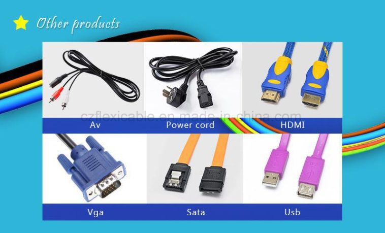 6FT 1.8m Male HDMI to VGA/DVI/RCA/ Adapter Converte Cable