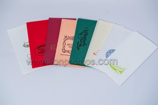 Custom Printing Hotel Restaurant Dust Free Airlaid Napkins