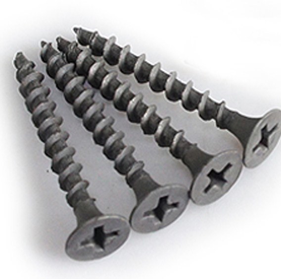 Coarse Thread Grey Drywall Screw for Wood