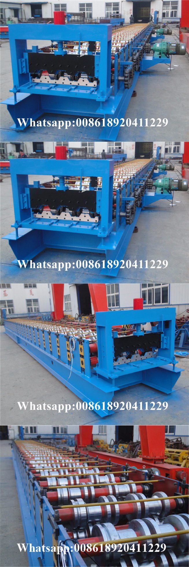 Floor Decking Metal Panel Roll Forming Machine Manufacturer