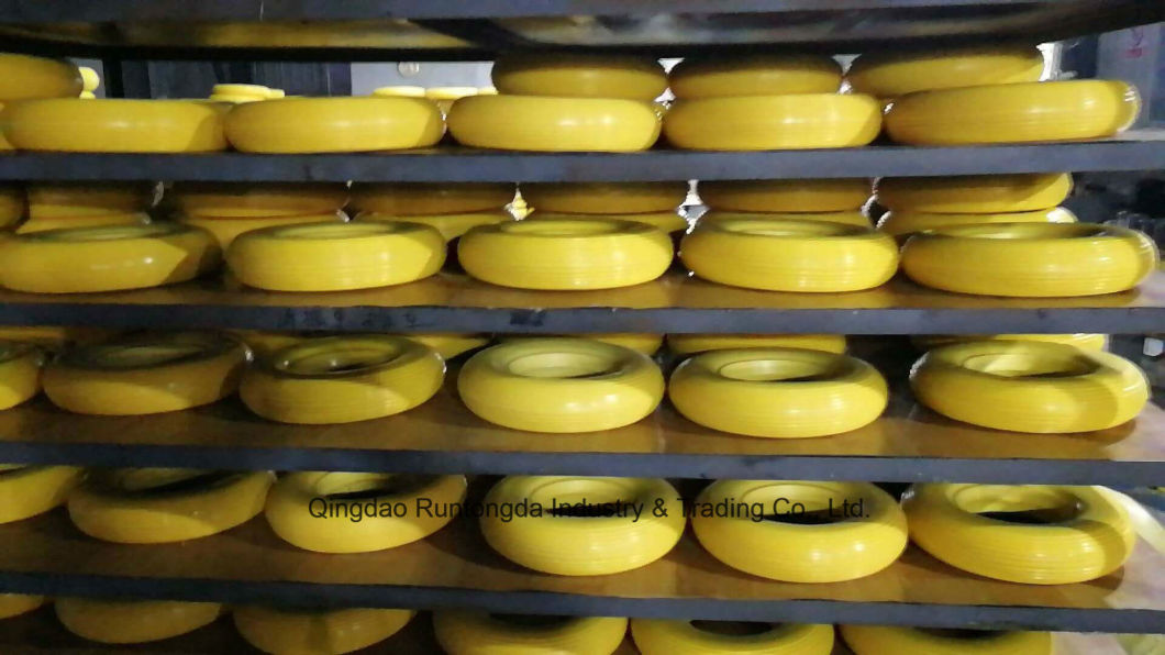 4.00-8 Rubber PU Foam Flat-Free Tractor Wheel