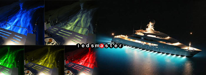 IP68 Cert Underwater LED Flood Light 200W for Boat and Marine Use