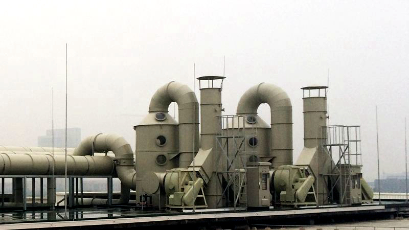 10 Years Factory Organic Waste Gas Treatment Machine System